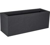 EDA Jardiniere VOLCANIA UP - 57 L - 79,5 x 29,5 x H. 29,5 cm - Gris Anthracite