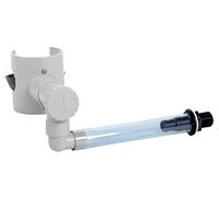 EDA - Kit Collecteur Rond CAPT'EAU pour Gouttière - Accessoire de Récupérateur d'eau - Gris, Ø 5,5/32 x 58 mm