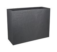 EDA LOFT L VOLCANIA Gris anthracite Double paroi - avec zone de rétention d'eau Dim.78,5 x 29,5 x 60 cm Volume 46 L