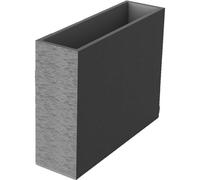 EDA-Muret loft gris gamme Graphit L99,5xI29,5xH78,5 cm