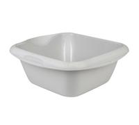 EDA PLASTIQUE Bassine ronde 12,7 L - Blanc cérusé - 39,9 x 39,9 x 15,1 cm