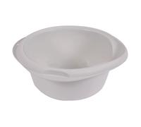 EDA PLASTIQUE Bassine ronde 12 L - Blanc cérusé - Ø 40,7 x H 16,3 cm