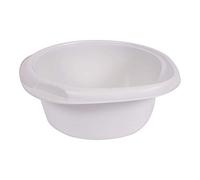 EDA PLASTIQUE Bassine ronde 12 L - Blanc ceruse - O 40.7 x H 16.3 cm
