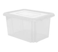 EDA PLASTIQUE Boîte de rangement Funny Box 55 L - Naturel - 57,5 x 44 x 31 cm