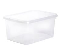 EDA PLASTIQUE Boîte de rangement Funny Box 8 L - Naturel - 31 x 23,4 x 15,4 cm