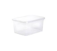 EDA PLASTIQUE Boîte de rangement Funny Box 8 L - Naturel - 31 x 23,4 x 15,4 cm
