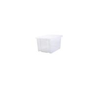 EDA PLASTIQUE Boite de rangement Funny Box 80 L - Naturel - 64,7 x 49,5 x 36,2 cm