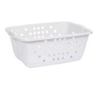 EDA Corbeille à Linge Prima 45 L Blanc Cérusé