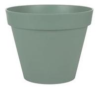 Pot Rond Toscane - 40x32cm - 23l - Vert Laurier - Eda Plastiques Vert