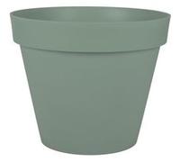 EDA - Pot de Fleur Rond Toscane Ø 48 cm - Volume 43 L - Ø 47,5 x H.39 cm - Vert Laurier