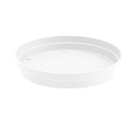 EDA Plastiques Soucoupe Toscane 13625 BL SX6 Blanc 22 x 22 x 3,8 cm