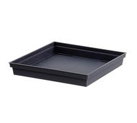 Soucoupe pour pot de fleur carré Toscane POP - Gris anthracite