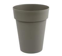 Vase mi-haut Rond Ø 44 cm - EDA - Toscane - 50 L - Ø 44 x H. 53 cm - Taupe