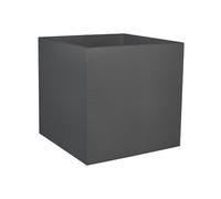 EDA-Pot carré anthracite Eda Graphite - 49,5 x 49,5 x 49,5 cm