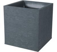 EDA Pot carré GRAPHIT - 31 L - 39 x 39 x 43 cm - Gris anthracite