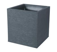 EDA-Pot carré Graphit anthracite L.40 x l.40 x H.40 cm