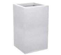 EDA-Pot carré haut gris galet Eda Graphit Up - 29,5 x 29,5 x 49,5 cm