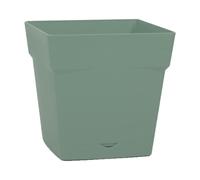 EDA-Pot carré vert laurier Eda Toscane - 24,8 x 24,8 x 24,8 cm