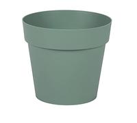 EDA - Pot de Fleur Rond Toscane Ø 15 cm - Volume 1,6 L - Ø 15,3 x H.13,7 cm - Vert Laurier