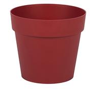 Pot rond Toscane Ø15cm 1.6L rouge rubis - EDA Plastique