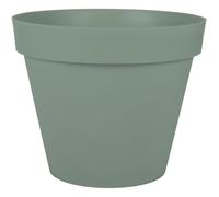 Pot Rond Toscane - 48x40cm - 43l - Vert Laurier - Eda Plastiques Vert