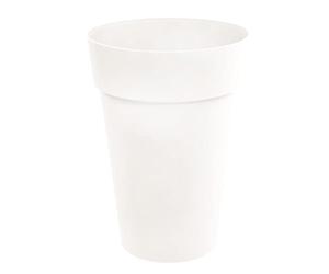 EDA - Pot de Fleur Vase Haut TOSCANE Ø 46 cm - Volume 67 L - Ø 46 x H.65 cm - Blanc