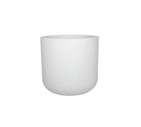 EDA Pot de Fleurs Rond en Plastique Graphit Up Blanc cérusé - Ø 40 cm