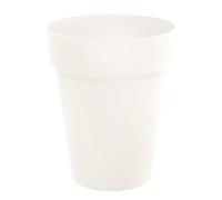 EDA - Pot de Fleurs Vase Mi-Haut TOSCANE Ø 44 cm - Volume 50 L - Ø 44 x H.53 cm - Blanc