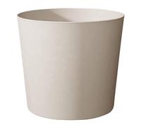 EDA-Pot en matière recyclée coloris blanc calcaire Poetic Elément conique 8,7 L - diamètre 25 x H 24 cm