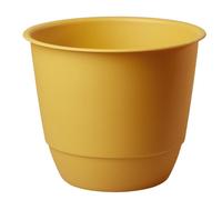 EDA-Pot en matière recyclée coloris jaune curcuma Poetic Joy 40 - diamètre 38,6 x H 31,2 cm