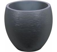 EDA Pot rond GRAPHIT - 46L - Ø50cm x H 45 cm - Gris anthracite