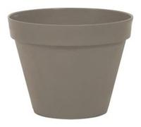 Eda pot rond toscane ø 30cm - contenance 10l - taupe G
