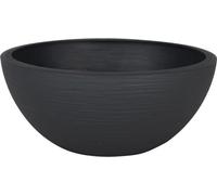 EDA Pot vasque GRAPHIT UP - 3,3L - Ø 25 cm x H 10 cm - Gris anthracite