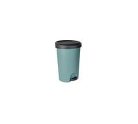 EDA - Poubelle à pédale - Stepy - 27 L - vert eucalyptus/anthracite