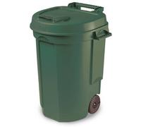 Eda Poubelle à Roulette 110l Verte 970011