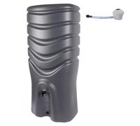 Récupérateur d'eau de pluie 350 L RECUP'O + Kit Collecteur - Coloris anthracite - Eda