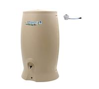 EDA - Récupérateur d'eau 1000L beige + Kit Collecteur universel - recup'o