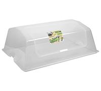 EDA - Serre de Culture Compatible avec Espace Potager Veg&Table Max - Transparent, Naturel