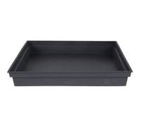 Eda Soucoupe Carrée Toscane 26,7X26,7X3,8Cm - Gris Anthracite 13644 G.Ant Sx6 G