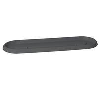 EDA - Soucoupe Plateau pour Jardinière Basse Osaka - 69,1 x 22 x H.2,9 cm - Gris Anthracite