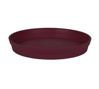 Soucoupe ⌀34,5 cm bourgogne pour pot de fleurs ⌀40 cm EDA Plastiques