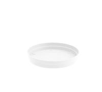 EDA Plastiques Soucoupe Toscane 13618 BL SX6 Blanc 28 x 28 x 4,5 cm