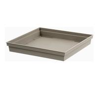 EDA Soucoupe Toscane carrée taupe
