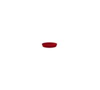 EDA-Soucoupe Toscane Rouge rubis D.22,5 x H3,8 cm