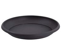 EDA - Soucoupe Universelle Ø 21 cm - pour Pot de Fleur Osaka Ø 25 et 30 cm - Gris Anthracite