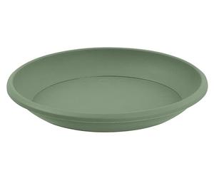 EDA - Soucoupe Universelle Ø 55 cm - pour Pot de Fleur Osaka Ø 70 cm - Vert Laurier