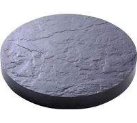 EDA Support a roulettes - Ø 30 cm x H 5 cm - Gris ardoise