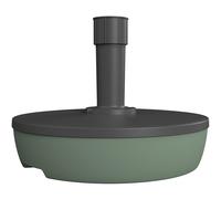 EDA Support De Parasol Rond Remplissable 20/32 Kg Anthracite/Olivier Gris