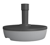 EDA Support Pour Parasol Rond 20/32kg À Remplir Avec Roulettes Sable Eau