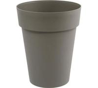 EDA Vase rond TOSCANE - 50 L - Ø 44 x H 53 cm - Résistant aux chocs - Gris
